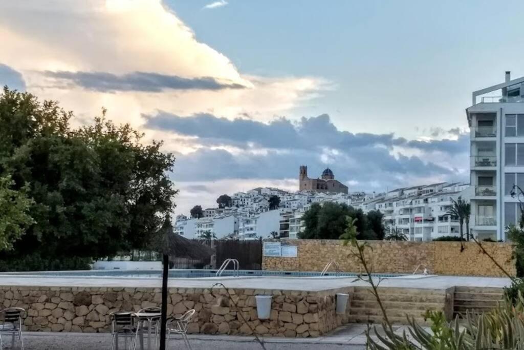 Beachfront Apt! Ac - Pool - Parking Appartement Altea Buitenkant foto