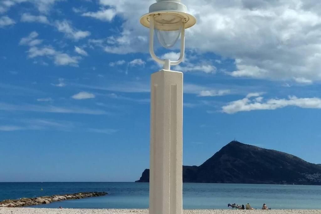 Beachfront Apt! Ac - Pool - Parking Appartement Altea Buitenkant foto